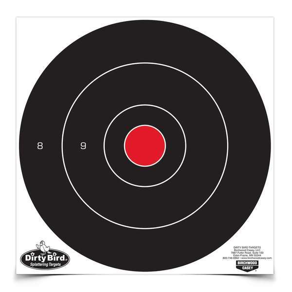 Targets Birchwood Casey Tagboard BIR 35070          DIRTYBRD 12"BULLSEYE      100PK